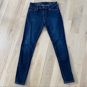 AG The Farrah Skinny Ankle Jeans, Size 25R
